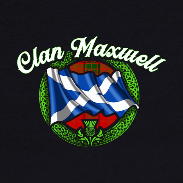 Scottish Flag Clan Maxwell by Celtic Folk